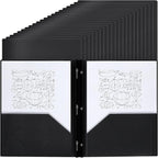 Lincia 100 Pcs Plastic Folders by Lincia