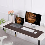 Leather Desk pad Protector, Large Desk mat - Image 7