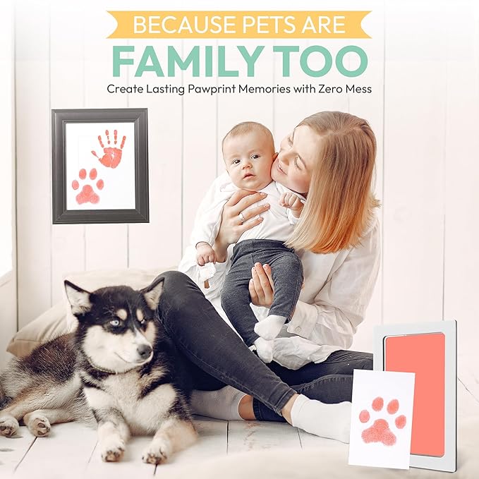 Clean Touch Ink Pad for Baby Handprints and Footprints – Inkless Infant Hand & - Image 3