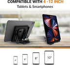 Portable Tablet Stand for Desk, Non-Slip Base, Foldable & Travel-Friendly for - Image 5
