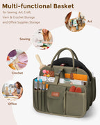 pottery tool organizer bag, art supply studio bag, package contents
