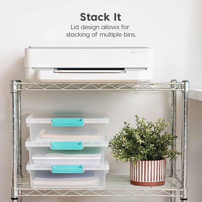 IRIS USA 6 Qt. Storage Bins - Image 4