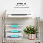 IRIS USA 6 Qt. Storage Bins - Image 4