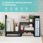 Desktop File Organizer Desk Organizer Shelf - Image 7