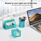 EasyPAG Desk Organizers and Accessories 3 Pieces Office Organizer Set - Image 6