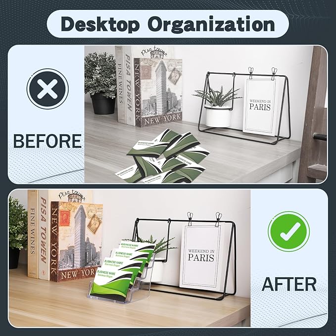 xydstay Acrylic Business Card Holder - Image 6