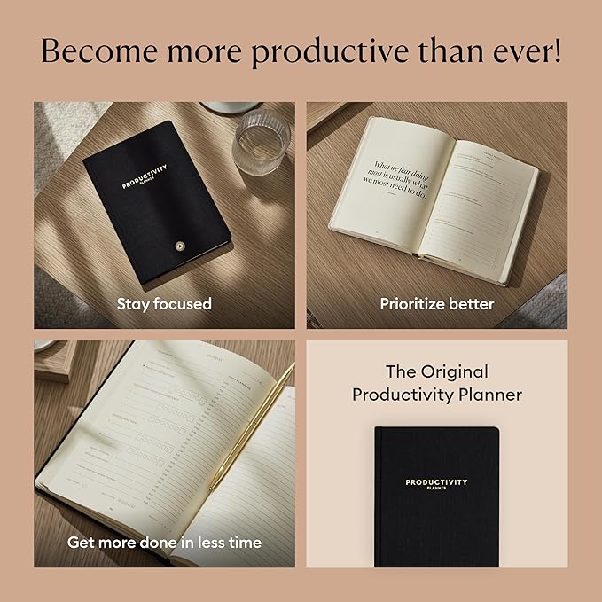 Intelligent Change 3-Month Productivity Planner 2025, Productivity Tools - Image 7