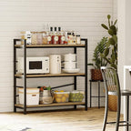 Book Shelf, 3 Tier Bookshelf 31.49" Width, Book Shelf Storage and Organization - Image 5