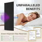 TO-TH Wood-Look Acoustic Wall Panels, 10 Pack 47.2” x 23.6” Sound Panels - Image 3