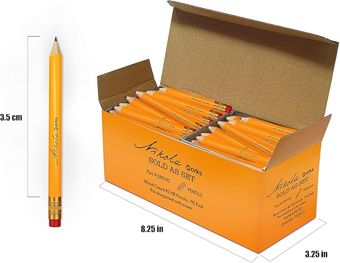 Nikola Works Mini Golf Pencils - Image 3