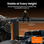 ErGear Electric Standing Desk, 44 x 24 Inches Height Adjustable Stand up Desk - Image 5