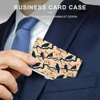 haigof Crow Business Card Holder Business Card Case Metal Business Card - Image 3