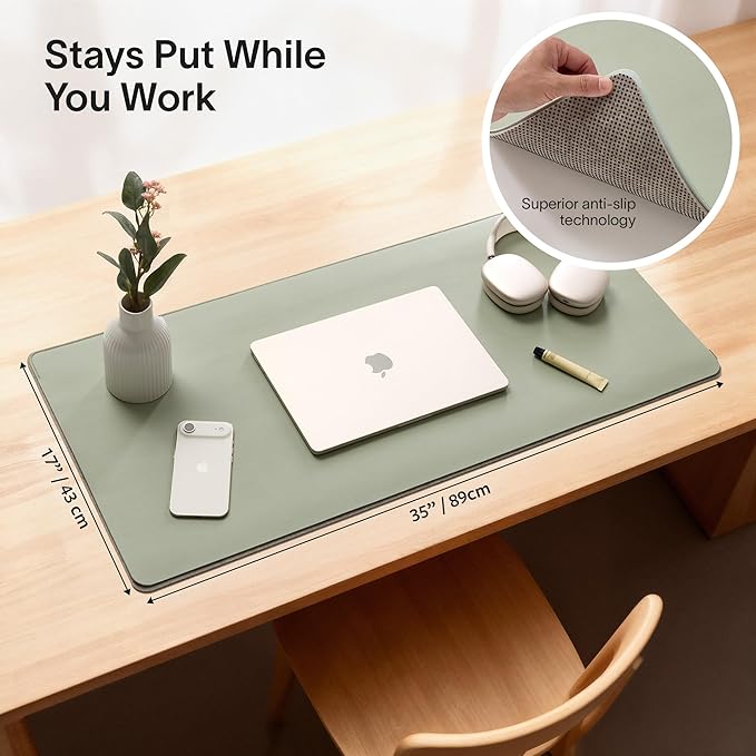 Nordik Felt and Leather Desk Mat - Image 5