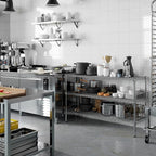 Regal Altair 18" Deep x 54" Wide x 34" Height Wire Shelving Kit | 3-Tier | NSF - Image 8
