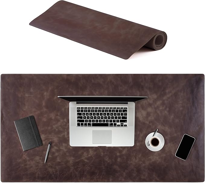 Node Leather - Leather Desk Mat - Executive Real Leather Desk Pad - Genuine by NodeLeather