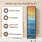 SUPEASY 21-Tier Wall File Holder Organizer - Image 6
