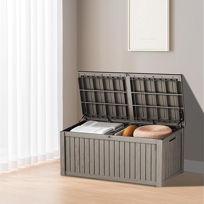 Yardgrace 180 Gallon Outdoor Storage Deck Box - Image 7