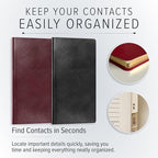 Gallery Leather Small Address Book - Image 3