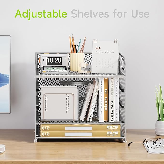 Cawukege 5 Tier Paper Organizer - Image 2