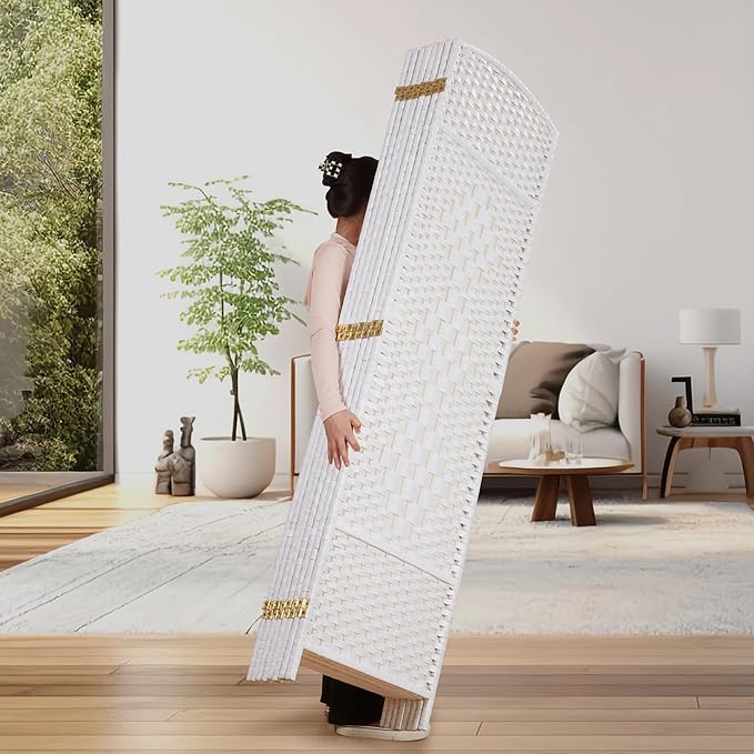 DURASPACE 8 Panel Room Divider, 6ft Tall Folding Privacy Screen, 19.5" Wide - Image 7