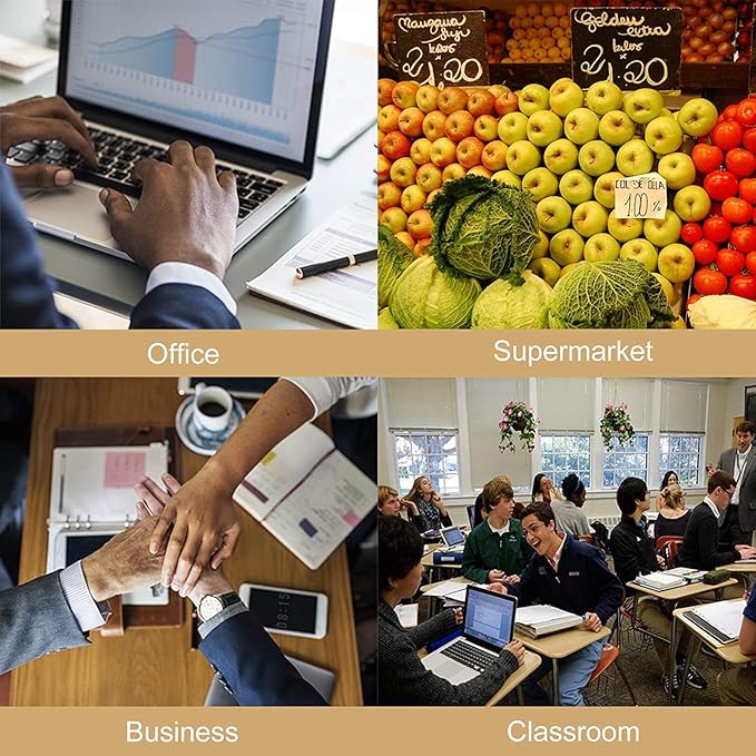 Desktop Calculator, Extra Large LCD Display Computer Button 12 Digits - Image 9