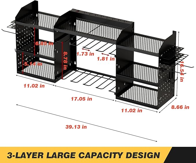 VDEVY Power Tool Organizer Wall Mount - Image 2