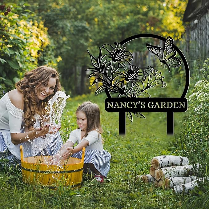 Personalized Garden Signs | Customized Metal Yard Sign Stakes | Custom - Image 2