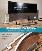 ULTRARM Heavy Duty Monitor Arm for Ultrawide Monitors up to 57" and 44 lbs - Image 3