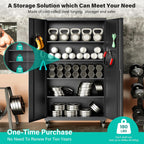 wide & deep metal storage cabinet with wheels,tall, package contents