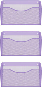 EasyPAG Single Pocket Wall File Organizer, Mesh Hanging File Folder Organizer - Image 2