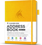 Clever Fox Address Book with alphabetic tabs by CleverFox