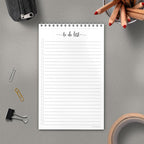 321Done to Do List Notepad 5.5x8.5 Spiral - Image 3