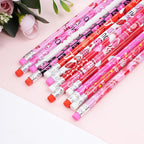 Rbenxia 48PCS Valentines Day Wooden Pencils - Image 4