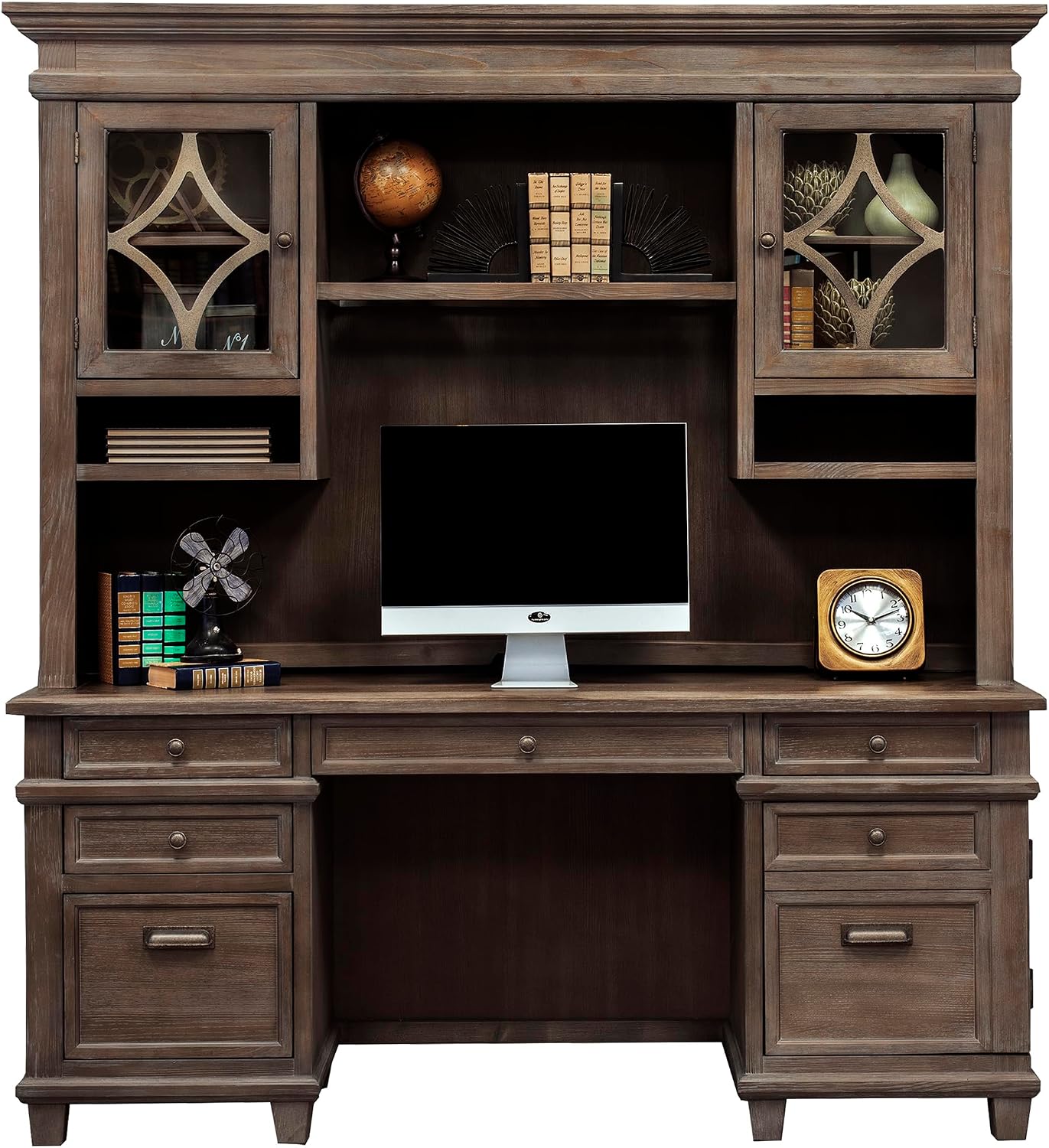 Martin Furniture IMCA682 Hutch, Brown