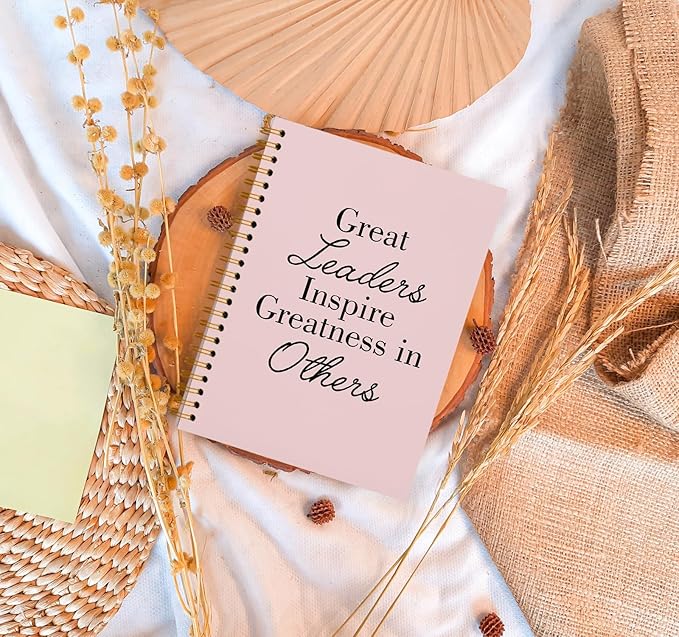 OXW Blush Notebooks for Work, Employee Appreciation Gifts, Leadership Gifts - Image 2