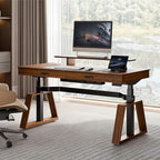 EUREKA ERGONOMIC Standing Desk, 63 inch Executive Desk - Image 2