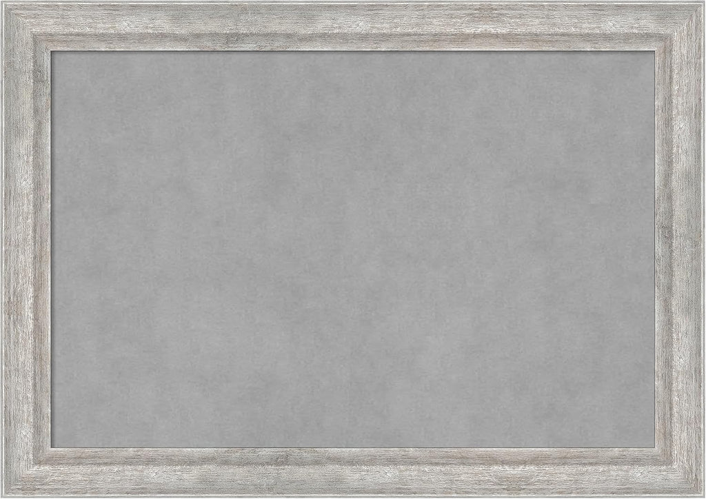 Amanti Art Silver Framed Magnetic Board 19x27 Medium Vision Board