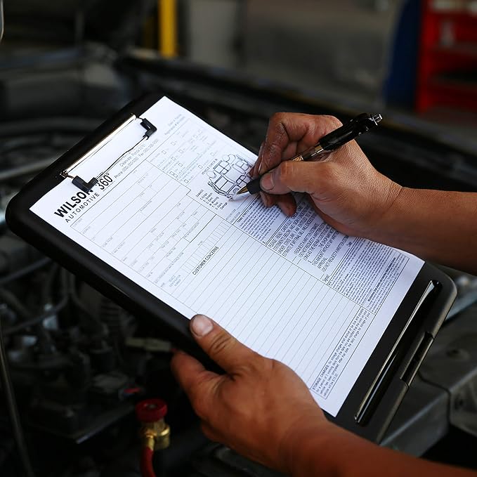 Think2Master Black Plastic Storage Clipboard. | 25% Heavier & 25% Sturdier| - Image 6