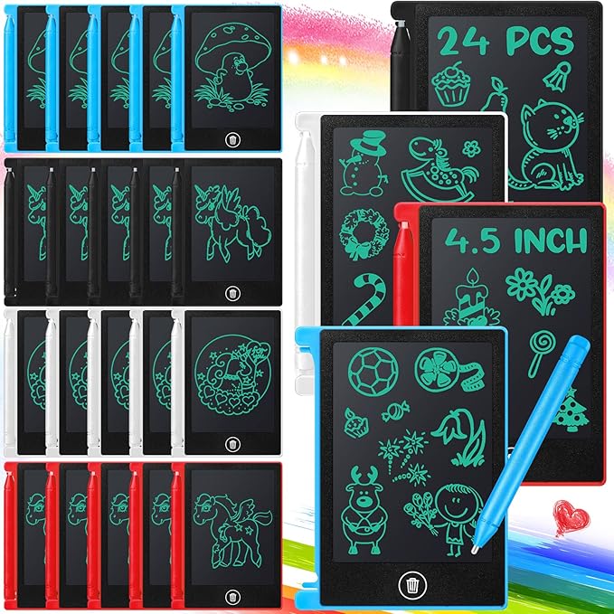 Zhehao 24 Pack LCD Mini Writing Tablet by Zhehao
