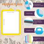 Outus 10 Pcs Dry Erase Mini White Boards Bulk 8.5 x 11'' Small Magnetic - Image 2