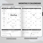 Clever Fox Planner – Undated Weekly & Monthly Planner - Image 4