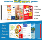20 Pack Wall Sign Holder 8.5x11 Magnetic Plastic Sign Holder - Image 6