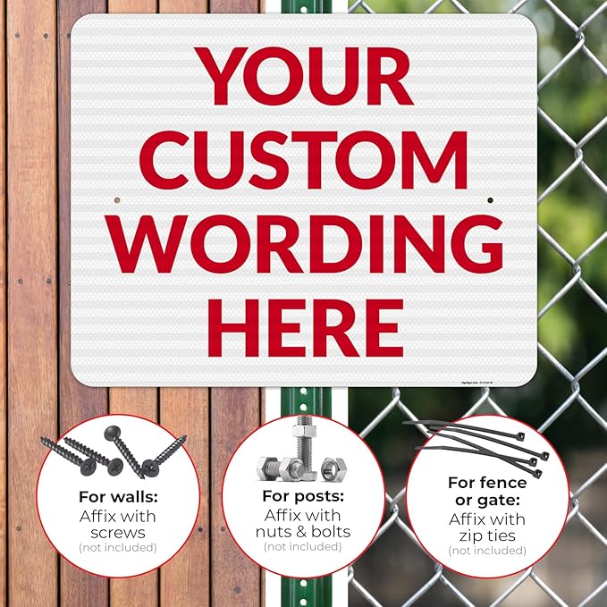 Custom Sign, Personalized Metal Signs, Customize - Image 4
