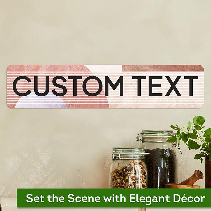 Custom Sign, Custom Street Sign, 11 Font Colors, 13 Font Styles, 4 Hole Options - Image 4