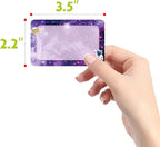 300 Pcs Name Tag Label Sticker Galaxy-Themed in 6 Designs - Image 5