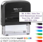 Custom Self Inking Rubber Stamp by Maxmark