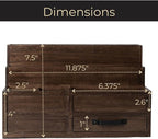 BLU MONACO | Wooden Mail Organizer - Image 6