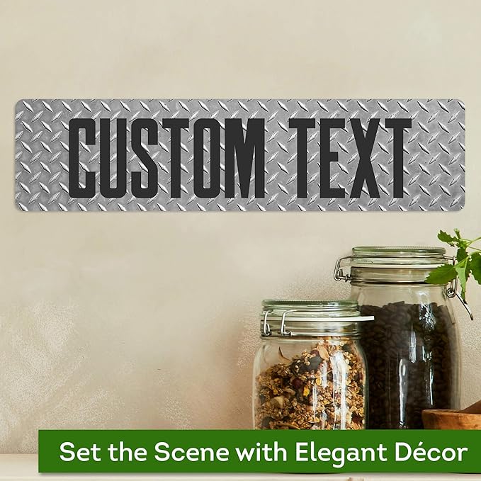 Custom Sign, Custom Street Sign, 11 Font Colors, 13 Font Styles, 4 Hole Options - Image 4