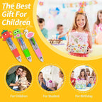 LiYiQ 50 Pcs Multicolor Pen in One Fun 4-in-1 Cute Pens Bulk Kawaii Cool - Image 6
