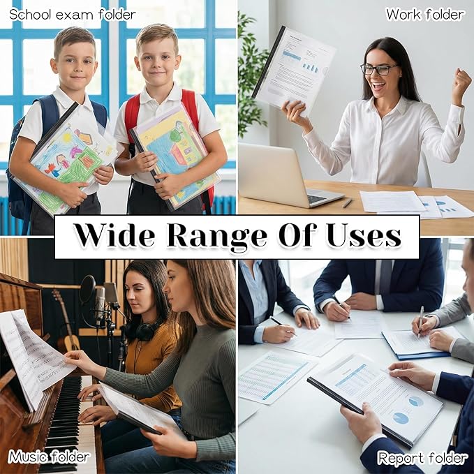 100 Pack Clear Report Covers - Image 6